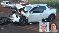 casal-de-idosos-do-interior-de-sp-que-estava-em-carro-morre-apos-acidente-com-carreta-em-rodovia-do-pr;-filha-dirigia-veiculo-e-sobreviveu