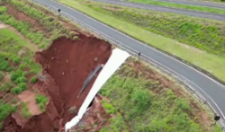 deslizamento-de-terra-interdita-trecho-da-br-376-em-nova-esperanca;-veja-desvios