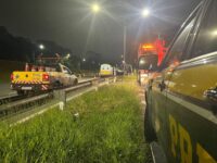 caminhonete-atinge-carro,-mata-motorista-e-arrasta-veiculo-por-40-metros-na-br-277,-em-curitiba