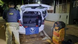 casal-com-filha-de-6-meses-termina-preso-apos-fugir-da-policia-por-40-quilometros-em-carro-carregado-com-maconha,-no-parana